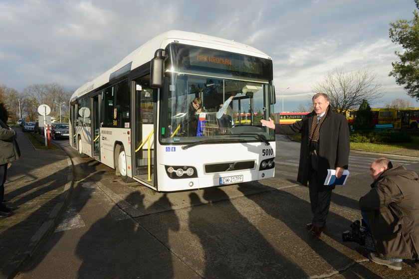 Hybrydowy autobus MPK we Wrocławiu