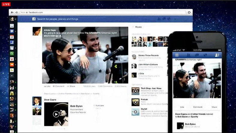 Facebook zmienia sposób prezentacji aktualności