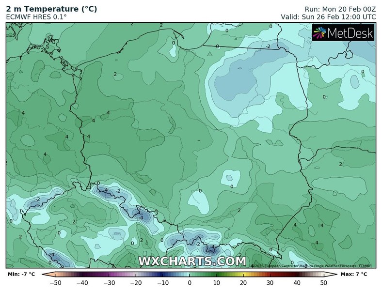 Temperatura mocno spadnie i miejscami nawet w dzień nie przekroczy 0 st. C