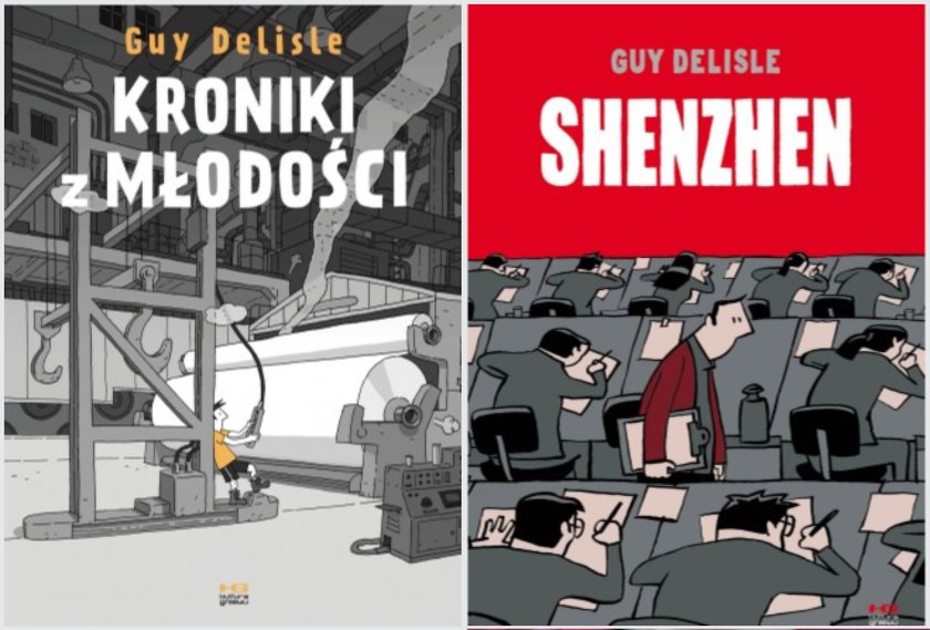 Komiksy Guy'a Delisle