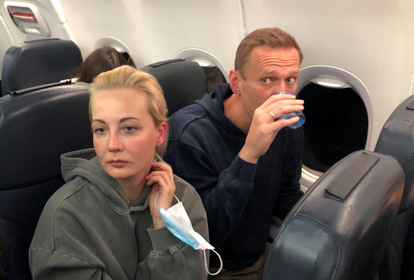 Żona Nawalnego opuściła Rosję