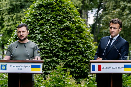 Tak Francja wesprze Ukrainę. Macron obiecał konkretną rzecz