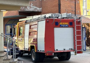 Požar u centru Čačka