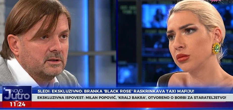 Milan Popović kod Jovane Jeremić