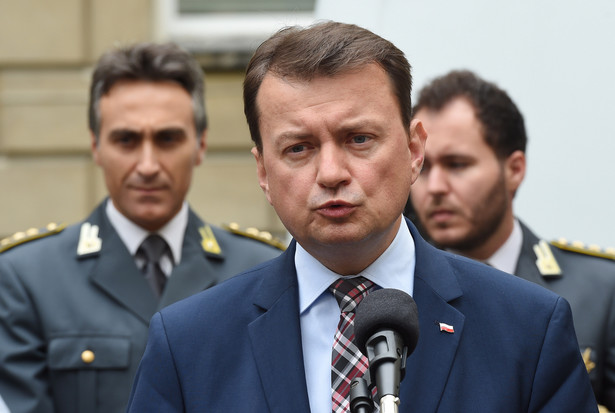 Minister spraw wewnętrznych Mariusz Błaszczak, PAP/Radek Pietruszka