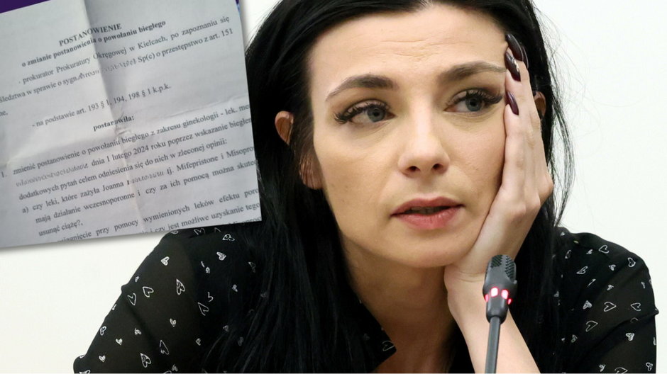 Pani Joanna z Krakowa dostała nowe pismo z prokuratury (fot. Instagram/Legalna Aborcja)