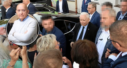 Kaczyński w otoczeniu ochroniarzy. Dziewulski nie ma złudzeń. "Niewiele pomoże"