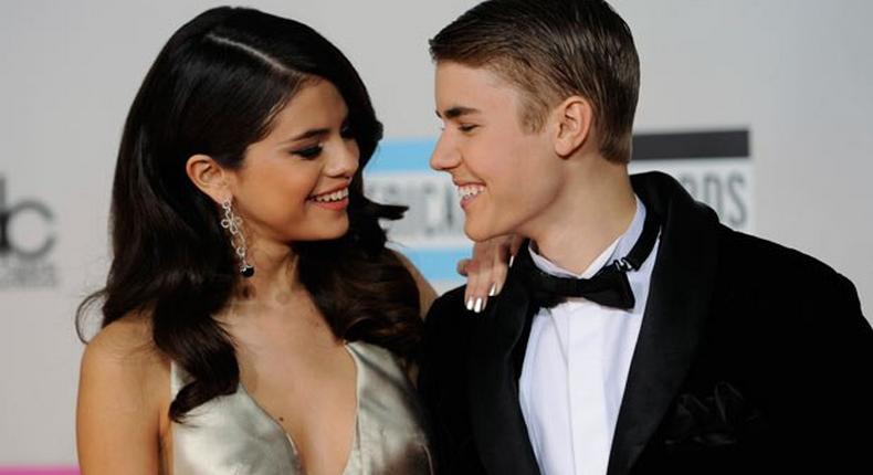 Justin Bieber and Selena Gomez