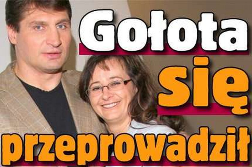 Gołota się przeprowadził