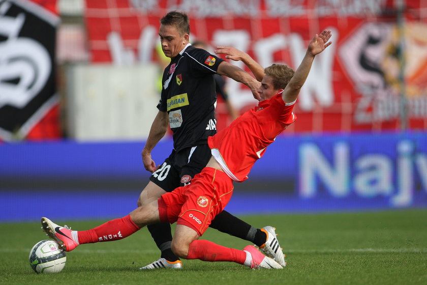 Mecz ekstraklasy Widzew - Jagiellonia