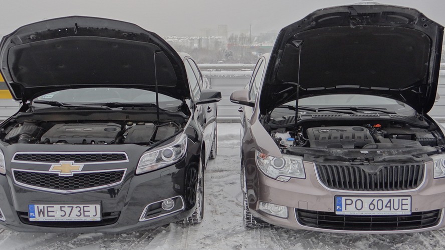 Chevrolet malibu kontra skoda superb