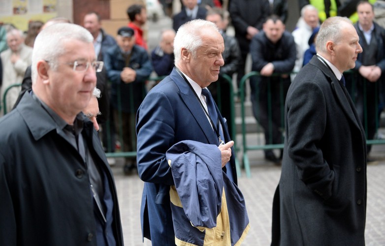 Uroczystości pogrzebowe Władysława Bartoszewskiego - Stefan Niesiołowski