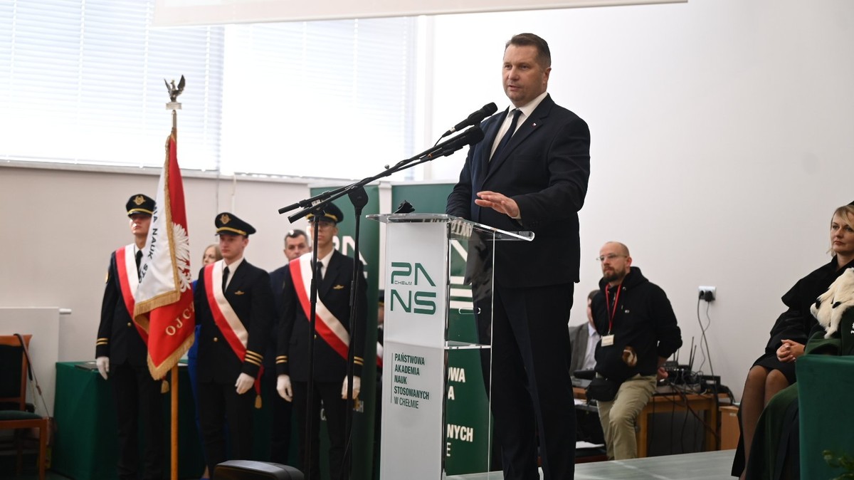 Minister Przemysław Czarnek w Chełmie