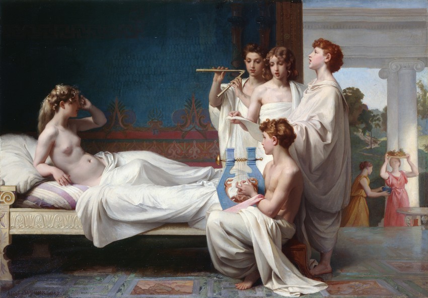 Nikola-Adolf Veber, Buđenje Psihe, 1867.