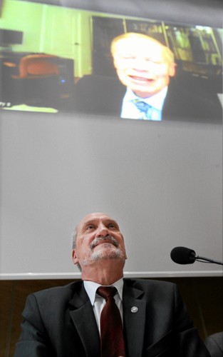 Antoni Macierewicz i dr Grzegorz Szuladziński