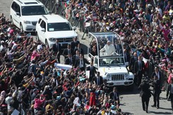 Papież Franciszek entuzjastycznie przyjęty w Meksyku. 'Jesteś Meksykaninem!' [ZDJĘCIA]