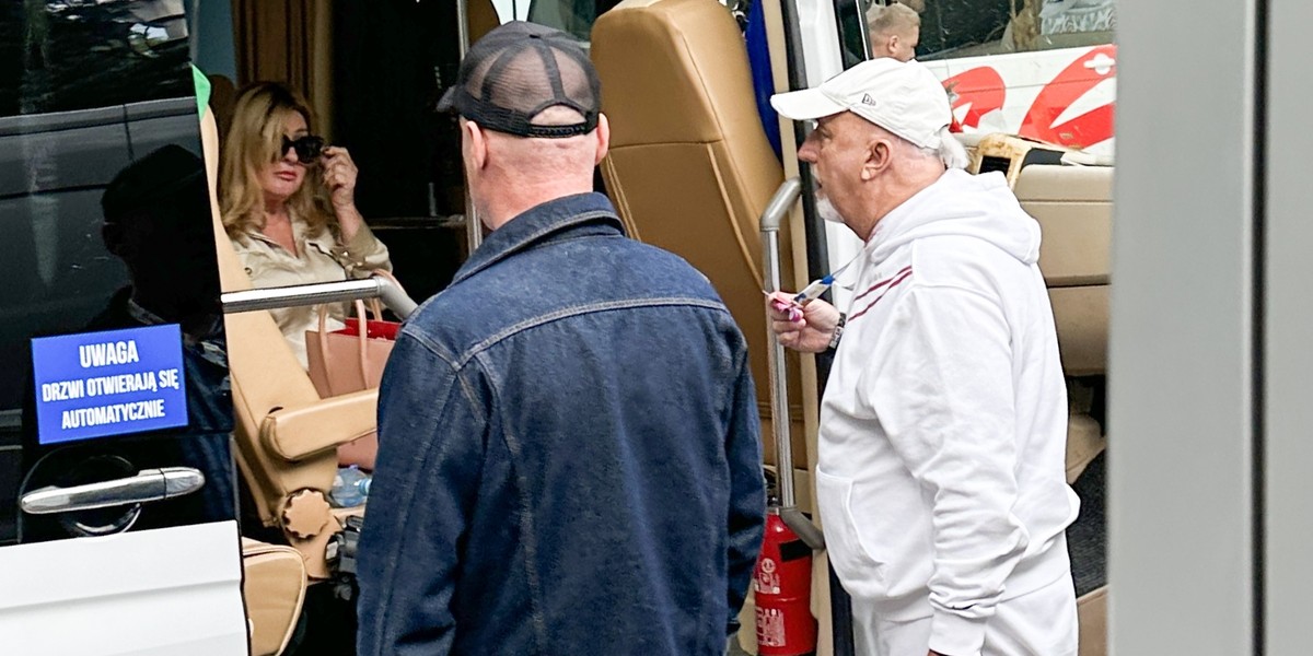 Beata Kozidrak cała w złocie przyjechała do Sopotu.