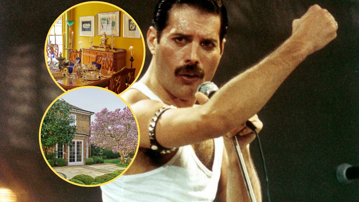 Rezydencja  Freddiego Mercury'ego na sprzedaż. Niewielu stać na jej zakup