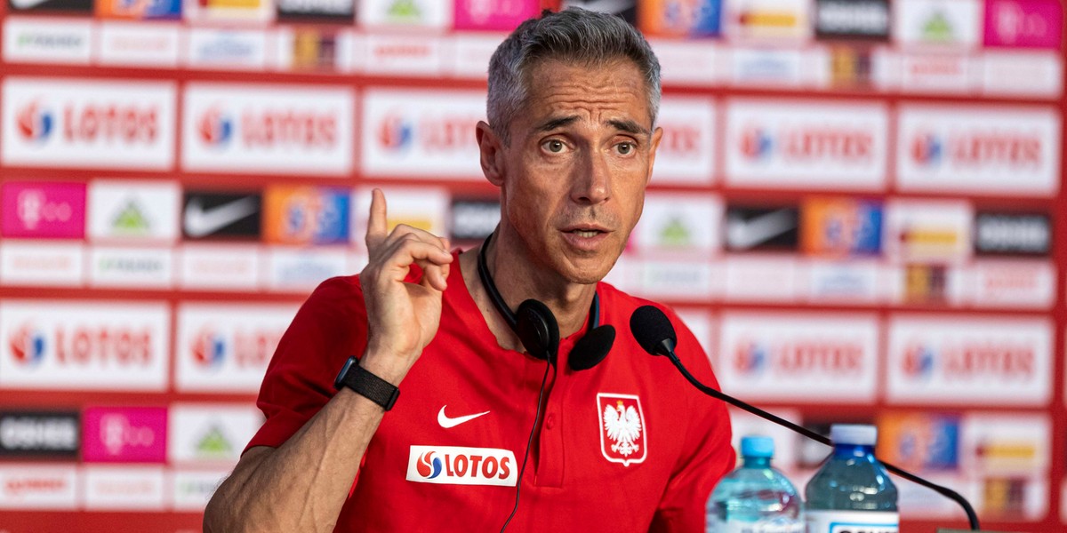 Paulo Sousa w ogniu pytań. Tłumaczy swoje powołania na najbliższe mecze polskiej reprezentacji.