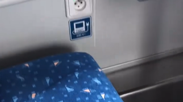 Kristína si túto cestu vlakom rozhodne neužila.