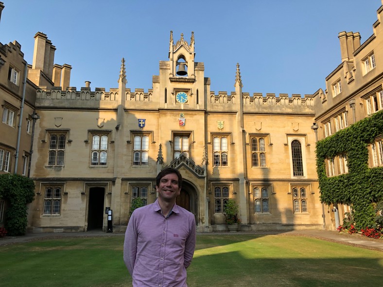 Dr Stanley Bill - szef polskiej katedry na Uniwersytecie w Cambridge