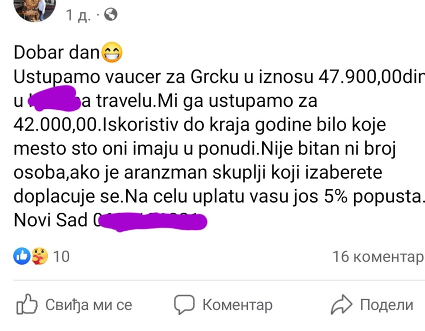 Ljudi masovno preprodaju aranžmane za letovanje