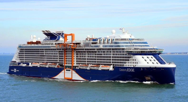 The Celebrity Edge debuted in 2018.