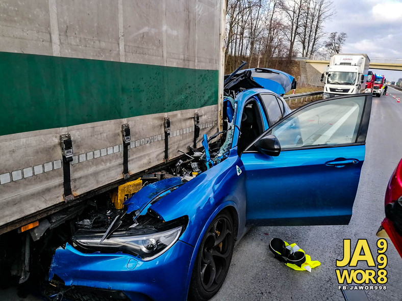 Koszmarny wypadek na dolnośląskim odcinku A4