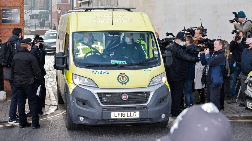 Książę Filip przewieziony do szpital św. Bartłomieja