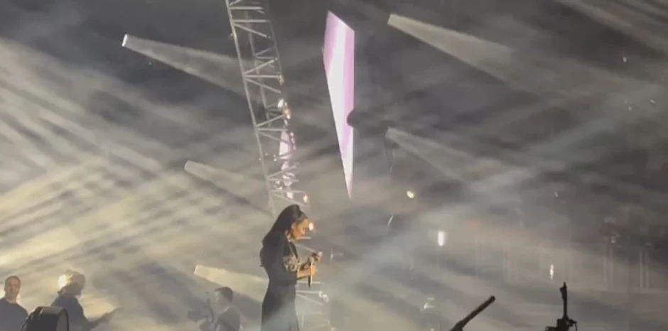 Aleksandra Prijović zaplakala na koncertu u Zagrebu