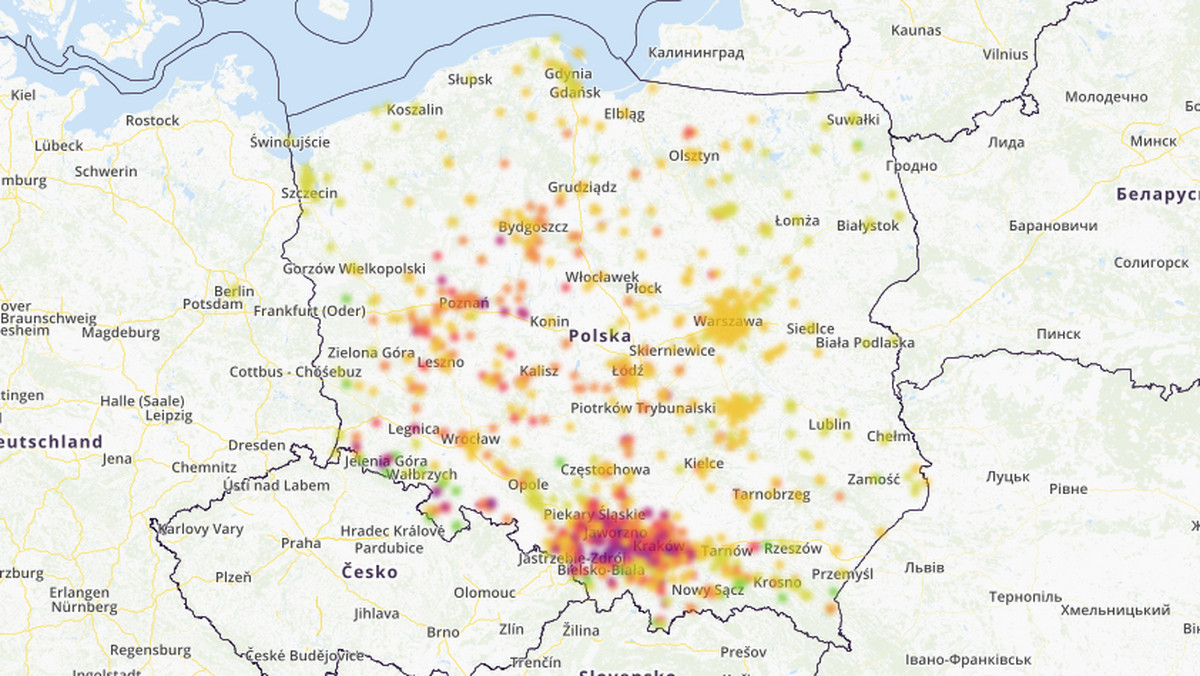 Smog w Polsce - 7 lutego. Stan, jakość i zanieczyszczenie powietrza