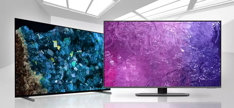 QLED czy OLED? Porównanie telewizorów Samsung Neo QLED 4K QN92C i Sony Bravia XR A80L