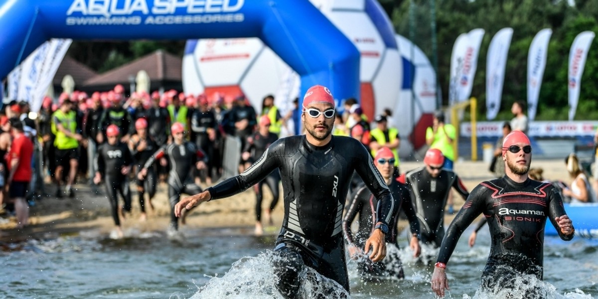 Triathlon jest emocjonującym sportem