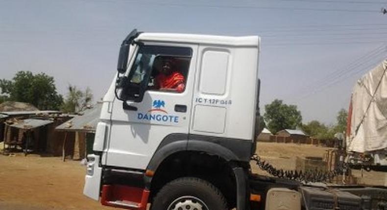 Dangote truck