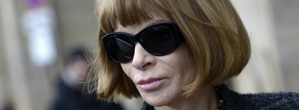 41. Anna Wintour - redaktor naczelna amerykańskiej "biblii mody", czyli magazynu "Vogue"