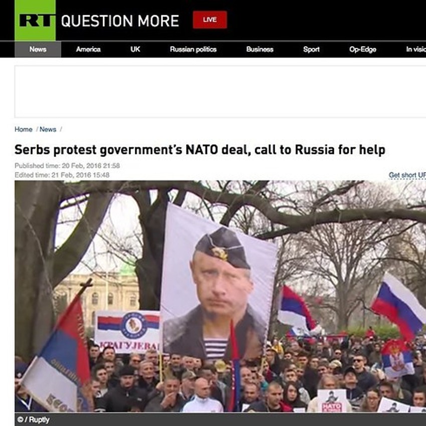 Američki portal navodi "Raša tudej" kao jedno od glavnih oružja Kremlja