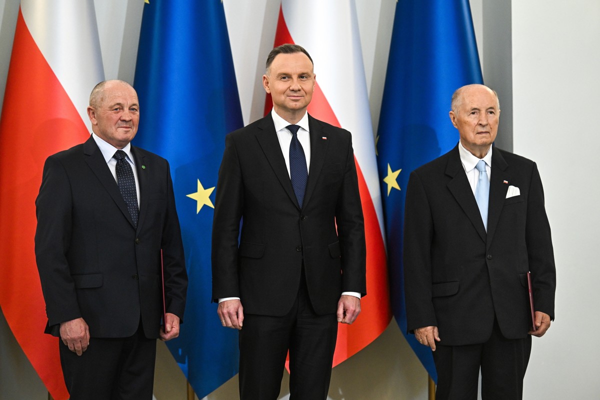 Andrzej Duda, Marek Sawicki, Michał Seweryński