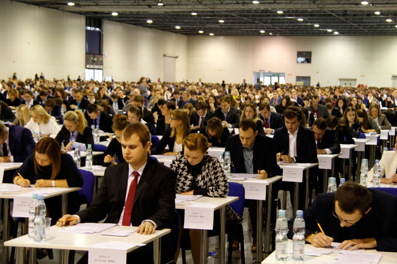 Kolejne izby radcowskie podają wyniki egzaminu zawodowego