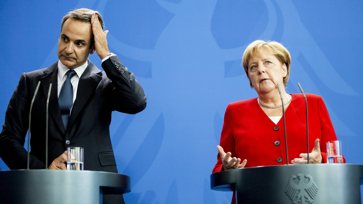 Grecja chce reparacji od Niemców. Premier Kiriakos Micotakis z wizytą w Berlinie