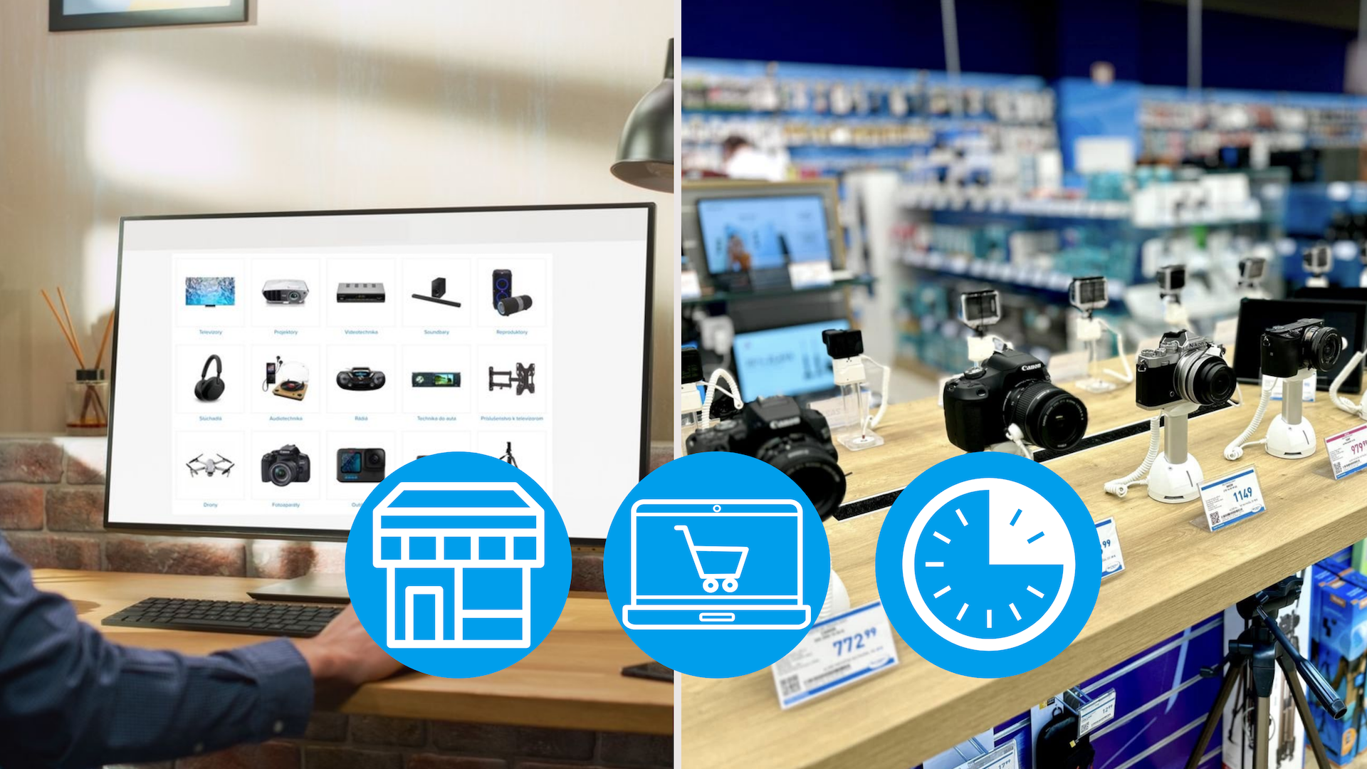 Ktorý spôsob nakupovania elektroniky je najrýchlejší? Výsledok vás prekvapí