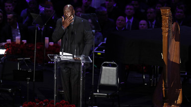 Michael Jordan ze łzami w oczach wspominał Kobego Bryanta