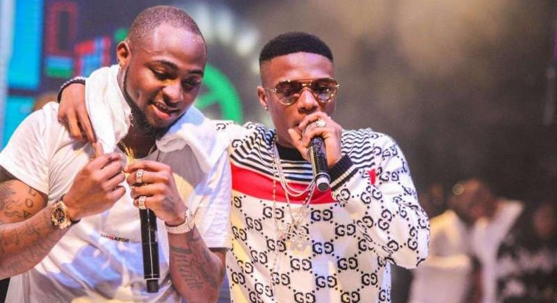 Afrobeats titans, Davido and Wizkid