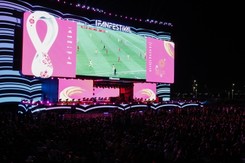 Zamieszanie w Strefie Kibica w Dausze. Interwencja policji. 'To było niebezpieczne...'