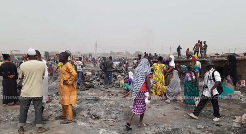 Kumasi: 13,000 people homeless following Dagombaline fire incident