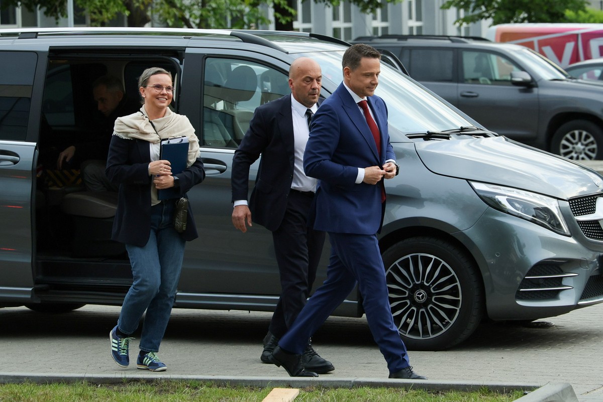 Rafał Trzaskowski przed debatą