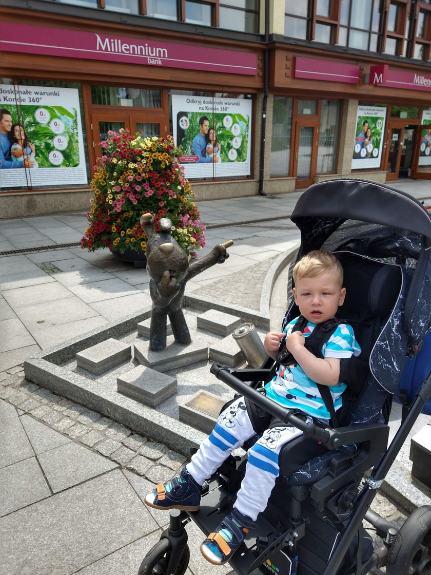 Serduszko Dominika zatrzymało się na pół godziny.