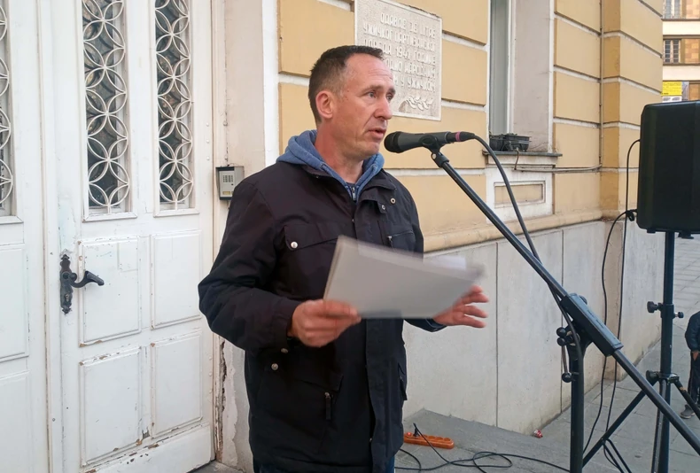 Vladan Sinđić iz Građanske čitaonice "Libergraf"