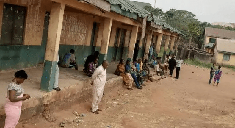 voters in abia (Vanguard)