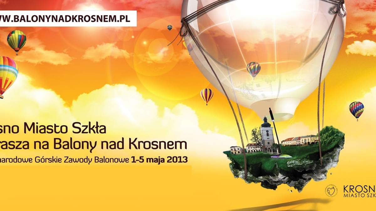 Zapraszamy na mariaż piękna lotów balonowych, dobrej muzyki oraz wielu różnorodnych atrakcji majowego pikniku. Tradycyjnie już na krośnieńskim lotnisku odbędzie się największy piknik w południowej Polsce "Balony nad Krosnem" oraz XIV Międzynarodowe Górskie Zawody Balonowe. Znów będzie można podziwiać kolorowe balony dostojnie płynące po krośnieńskim niebie.