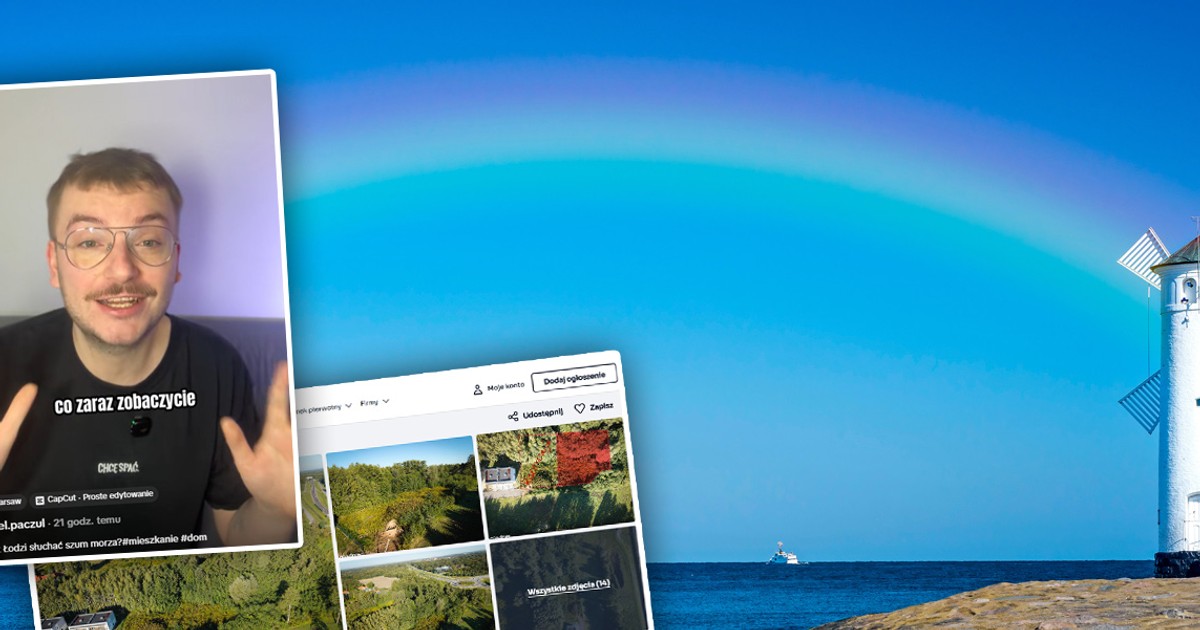 Sprzedaje działkę pod Łodzią. "Szum morza". Ludzie pytają, czy to żart